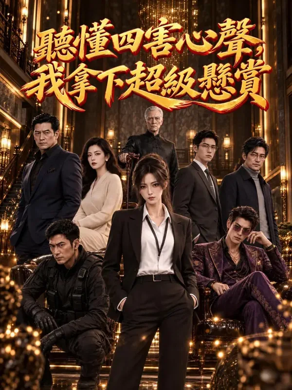 黄果短剧推荐：聽懂四害心聲，我拿下超級懸賞，悬疑探案短剧作品封面